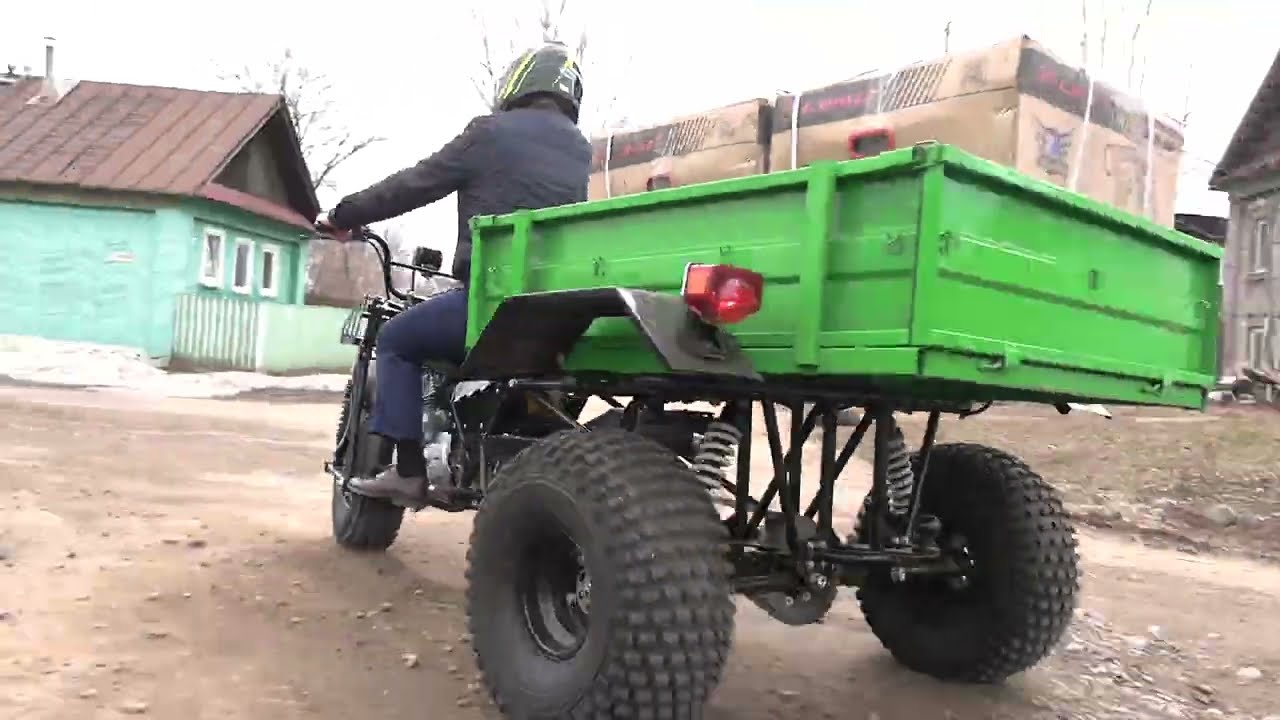 Грузовой трицикл Тритон-4 (Ижтехмаш). Часть 2.