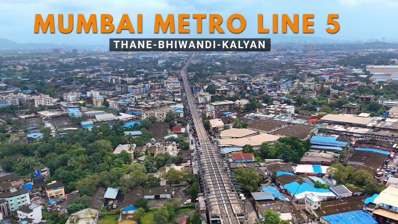 Mumbai Metro Line 5 Bhiwandi Metro Update | Kasheli Depot Progress Is In Full Swing