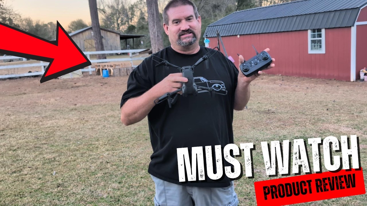 ASFSFQ Drone Unboxing and First Flight Watch Now