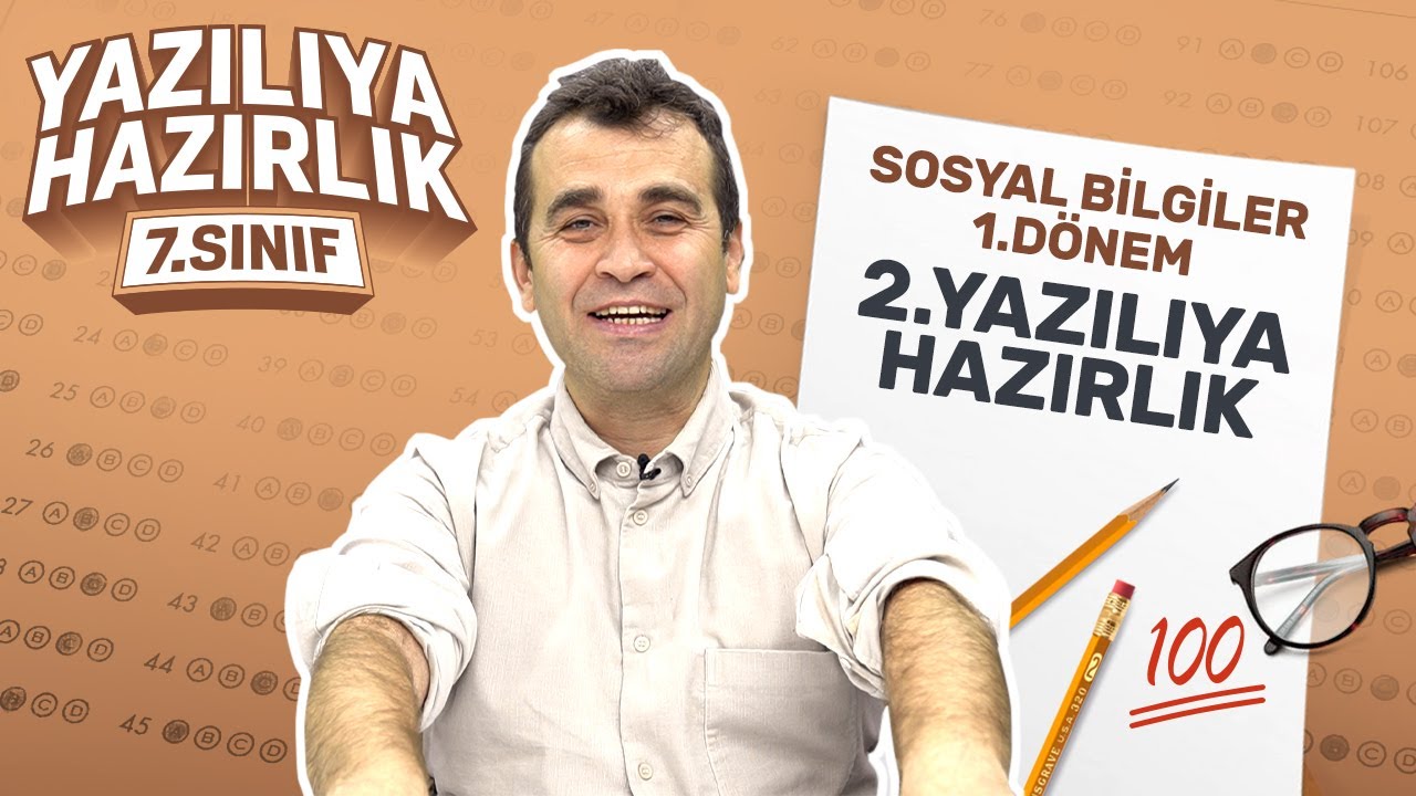 KİM 100 İSTER? 7.Sınıf Sosyal Bilgiler 1. Dönem 2.Yazılıya Hazırlık (2023) Sınav Konuları Tekrarı
