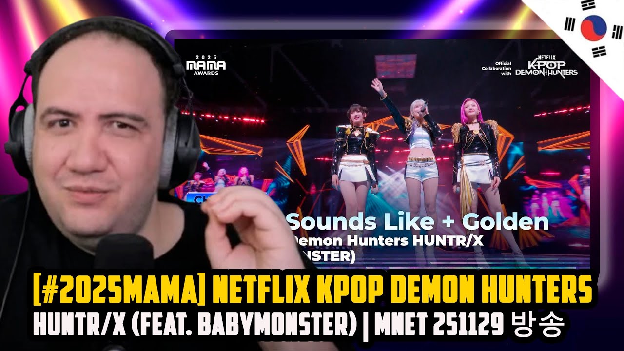 🇰🇷 [#2025MAMA] Netflix Kpop Demon Hunters HUNTR/X (feat. BABYMONSTER) | Трансляция Mnet 251129 | ...