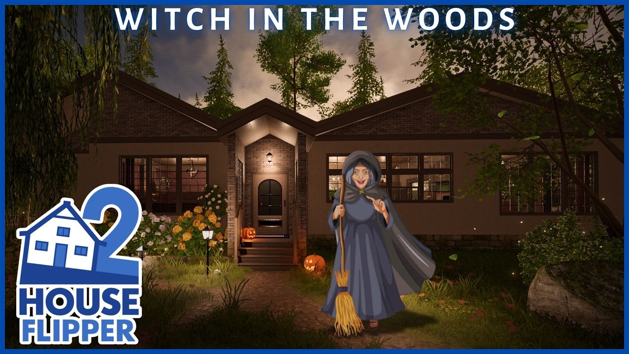 Witch in The Woods | House Flipper 2 (custom job, community content, longplay)
