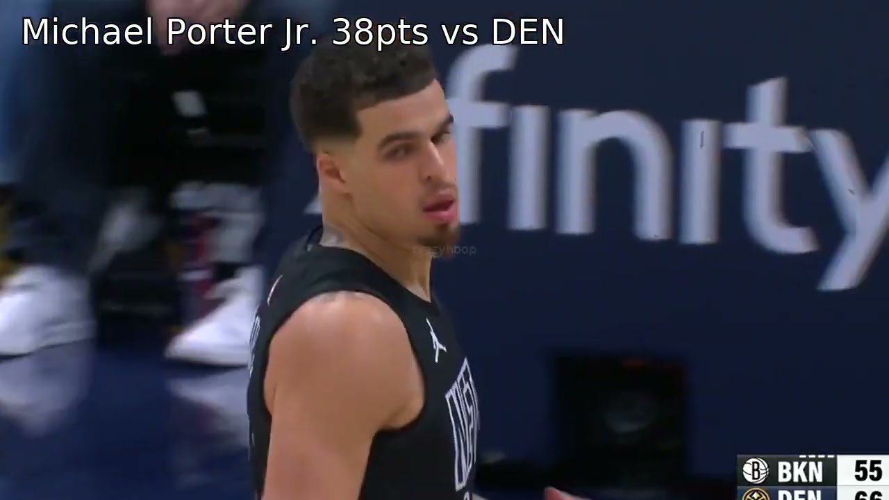 Michael Porter Jr. HIGHLIGHTS 38pts vs DEN - January 30, 2026
