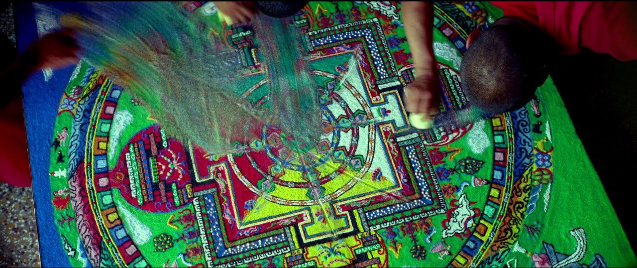 Тибетская Мандала из песка / Tibetan sand mandala / (Самсара/Samsara 2011)