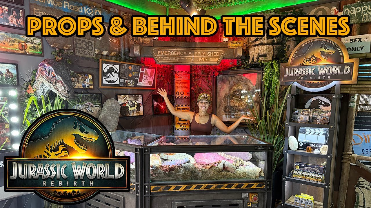 Jurassic World Rebirth How I Went Behind The Scenes and Saved The Props