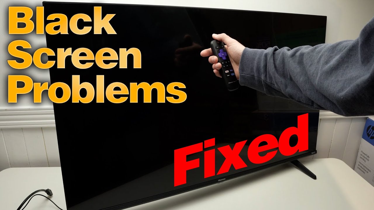 Устранение проблем с черным экраном на телевизоре Hisense Roku | Нет изображения