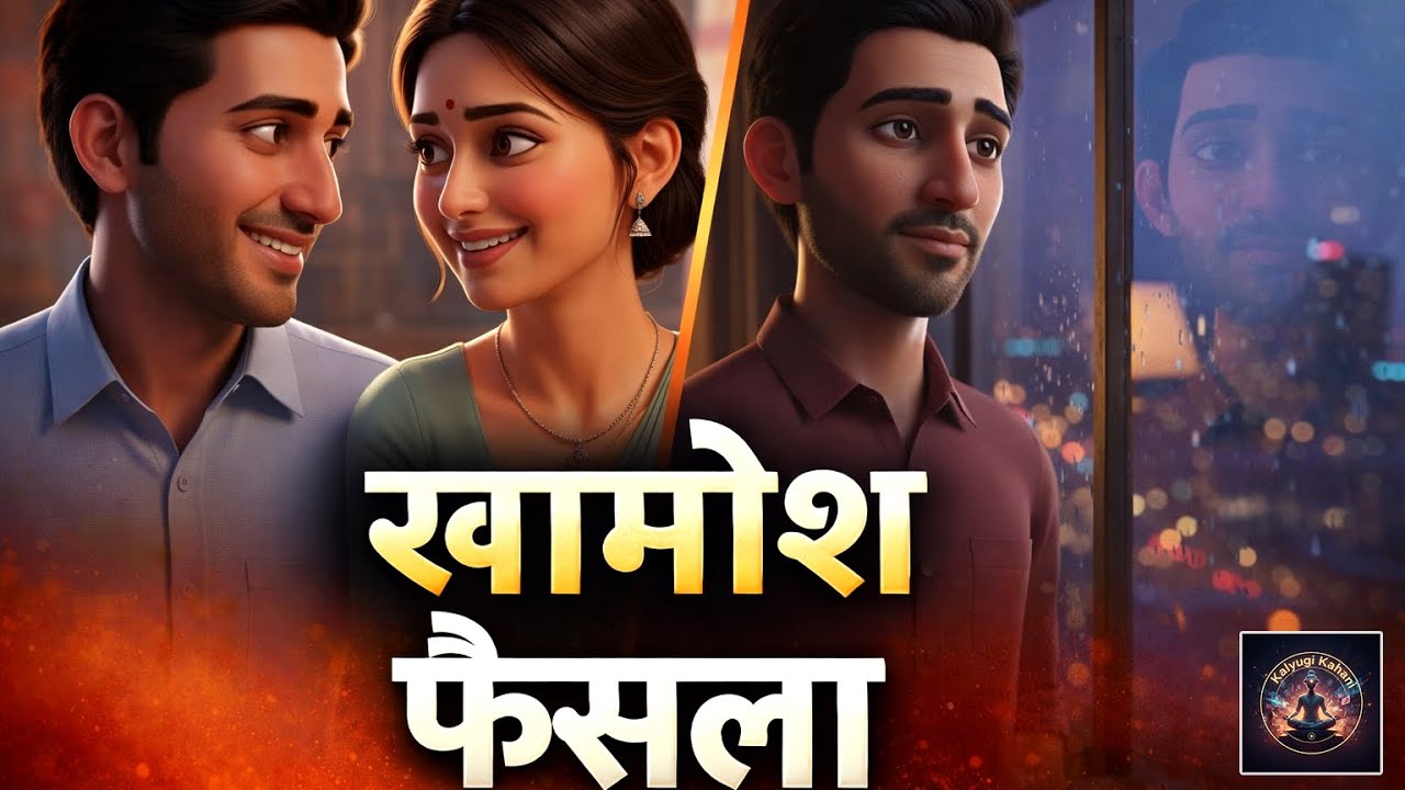 खामोश फैसला : मेरे दोस्त की बीवी | HINDI KAHANIYA | CARTOON STORY | ANIMATED STORY | BEDTIME STORIES