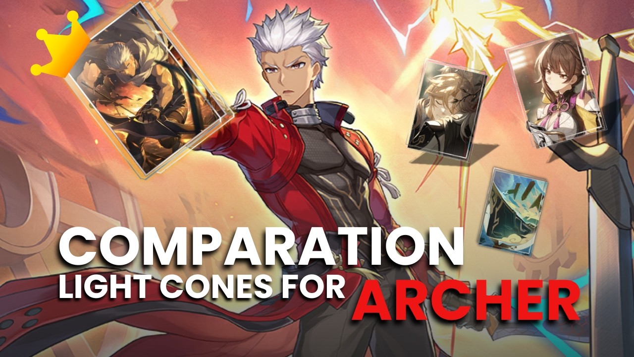 What's the best Light Cone for Archer? Check This Video! | Comparation Light Cones For Archer | HSR