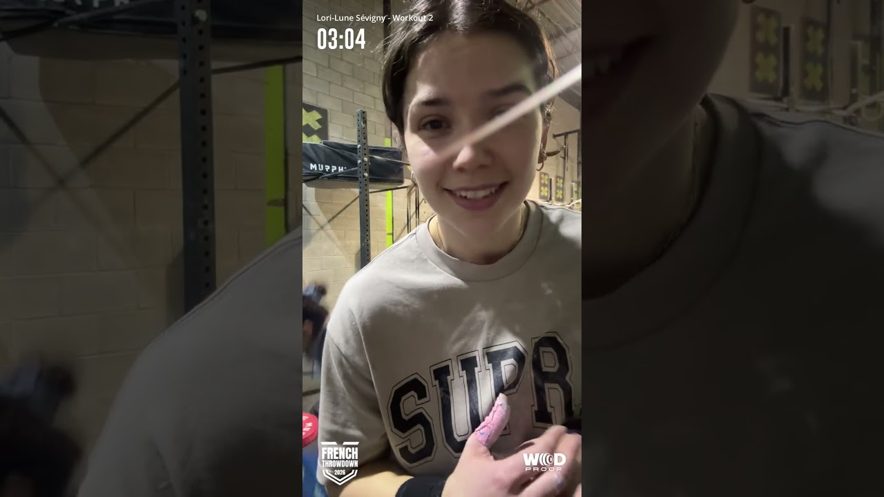 Qualifications French Throwdown 2026 - wod 2