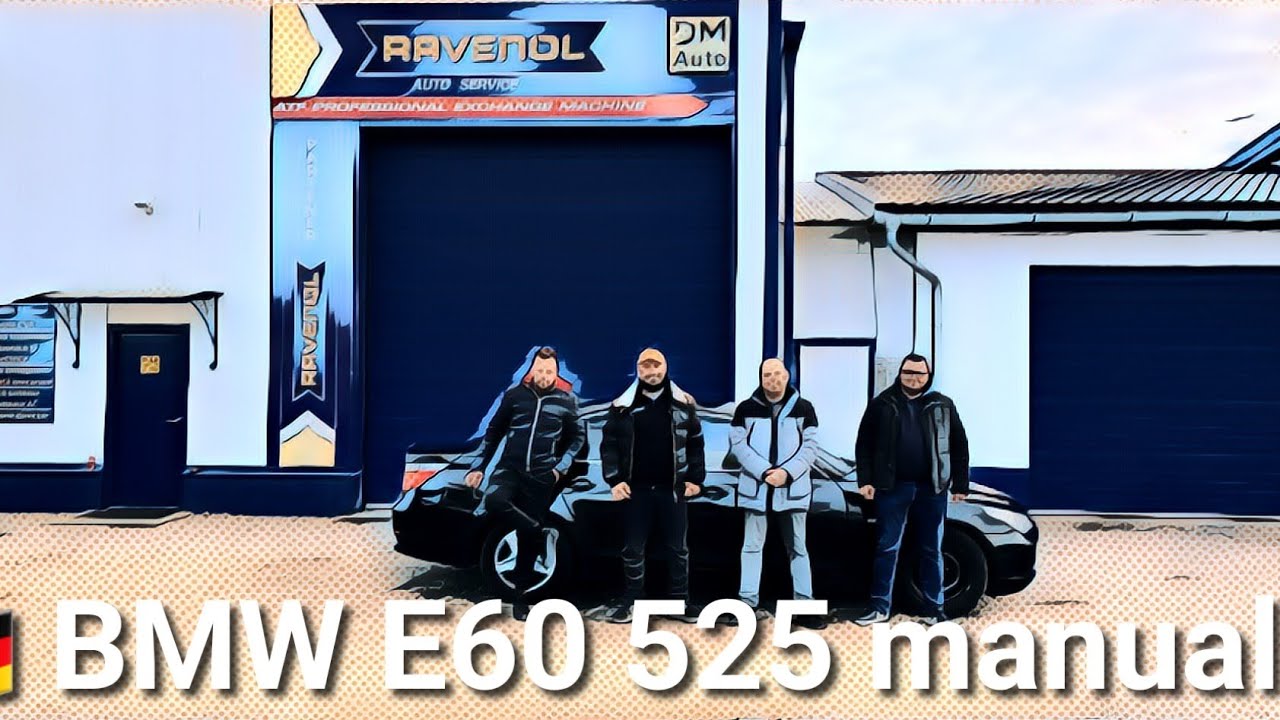 Bărbații adevărați conduc manuală - un BMW adevărat cum nu se mai construiesc - E60 525d - manuală