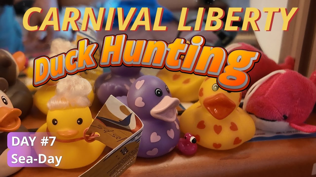 Liberty Day #7 Sea-Day, Duck Hunting, The World Works Here, VIFP Party, Farewell Song and Going Home