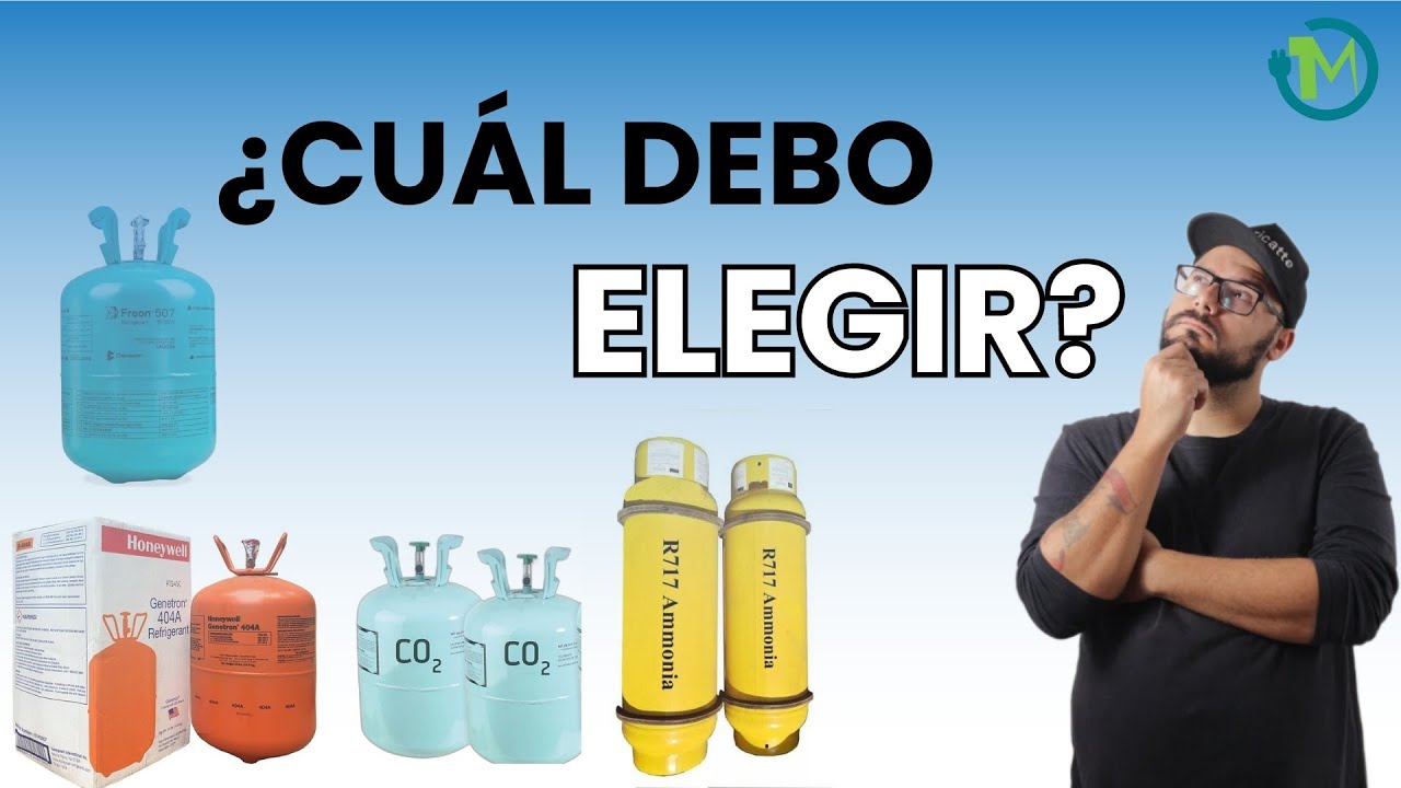 Cómo Elegir el Refrigerante Correcto para tu Sistema de Refrigeración 🚨 | R-22, R-410A, R-134a y Más