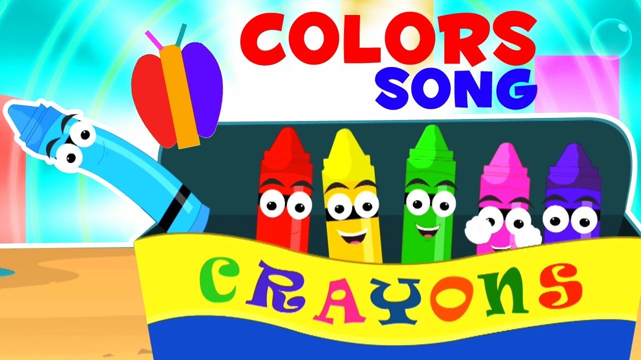canção lápis de cor | aprenda cores em portugues | musica cor portugues | Crayons Colors Song
