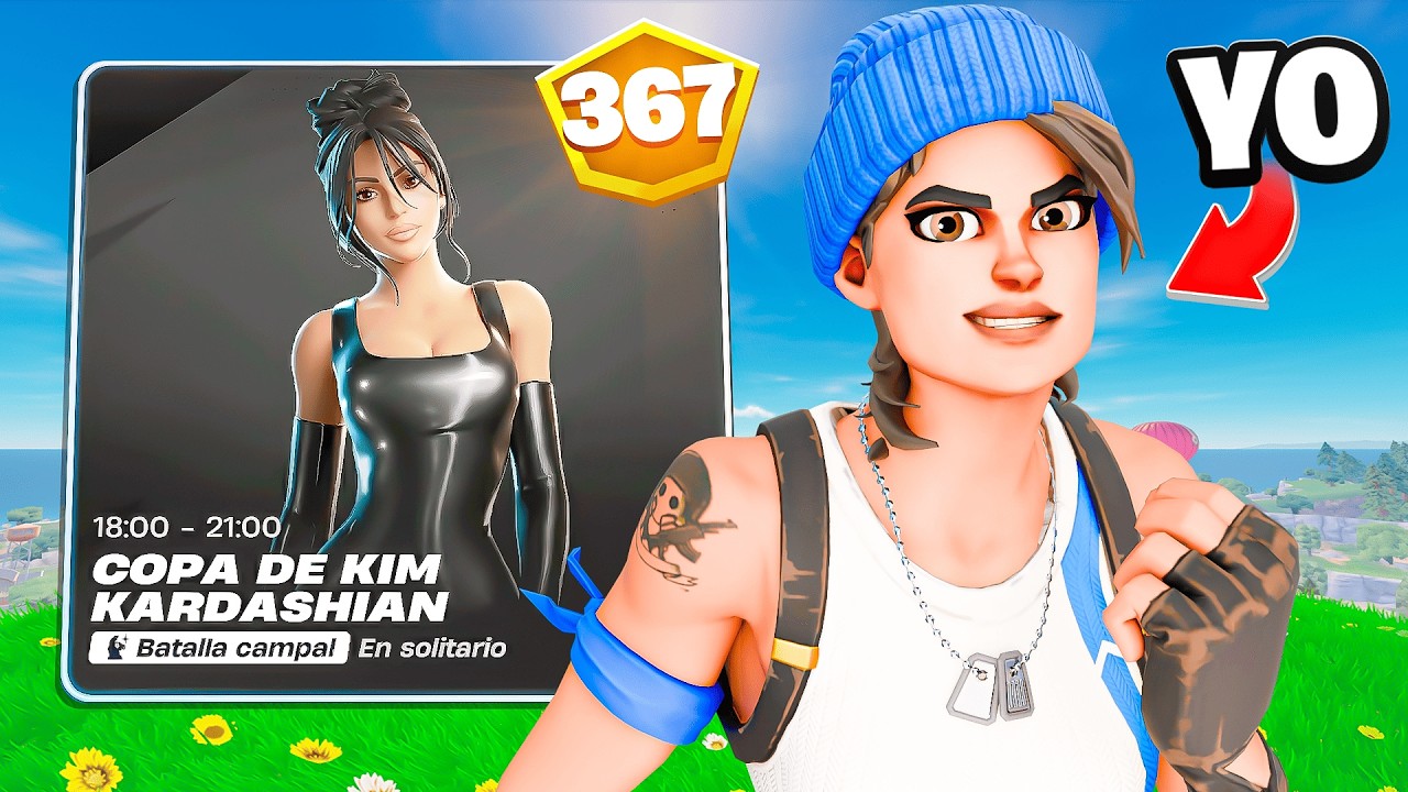 Conseguí La Skin Del Torneo de Kim Kardashian