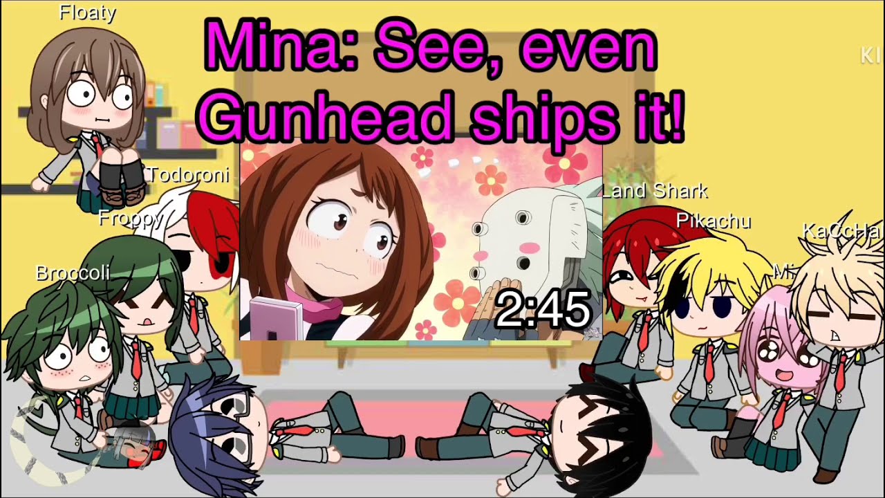Dekusquad and Bakusquad React to Uraraka and Deku (Super super short) (Reupload)
