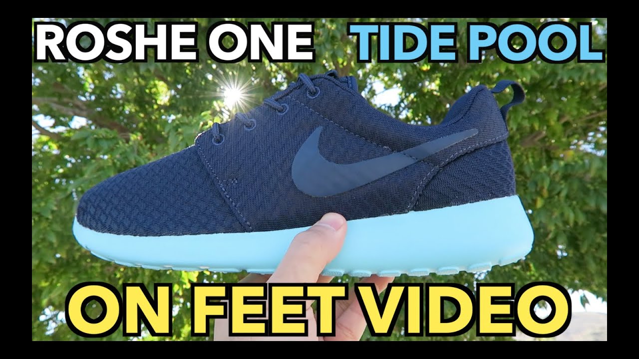 Roshe One | On Feet | Tide Pool