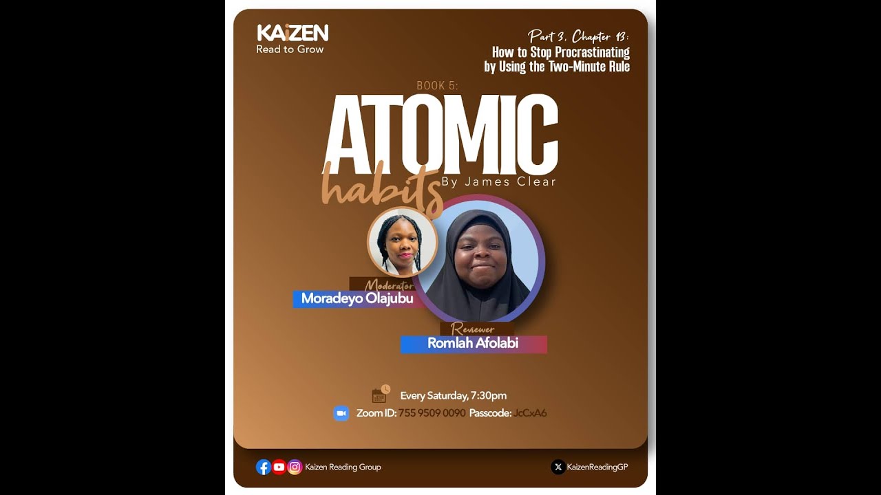 Book 5 Session 14 Atomic Habits by James Clear
