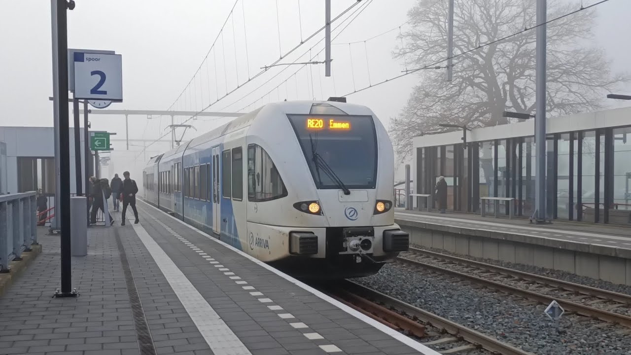 Treinen op station Emmen Zuid | 26 November 2025 