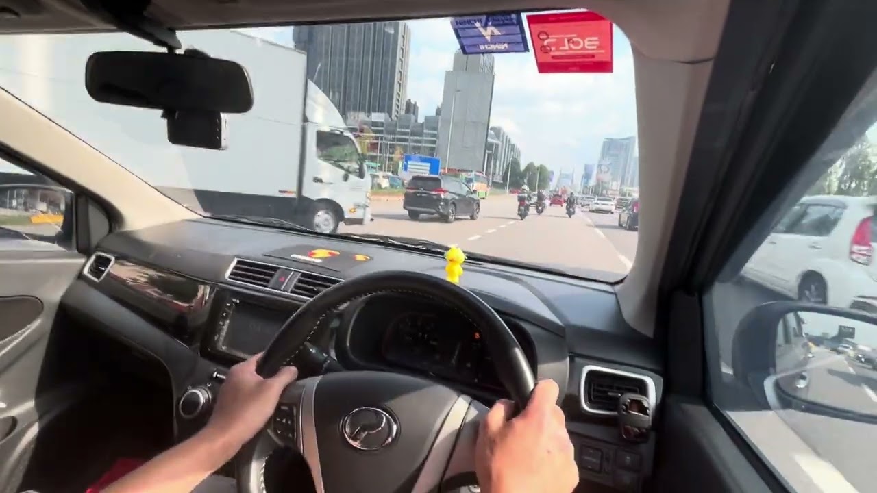 Perodua Bezza POV Drive Around Sunway Serene PJ
