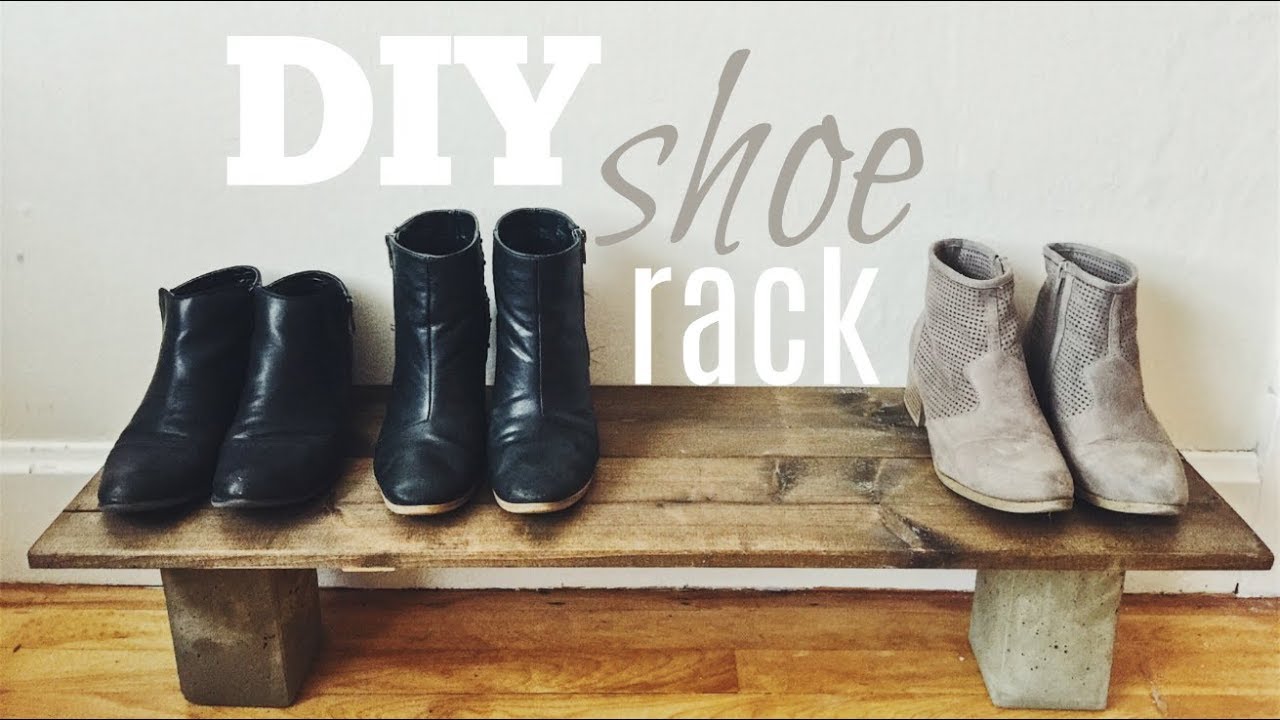 DIY Shoe Rack