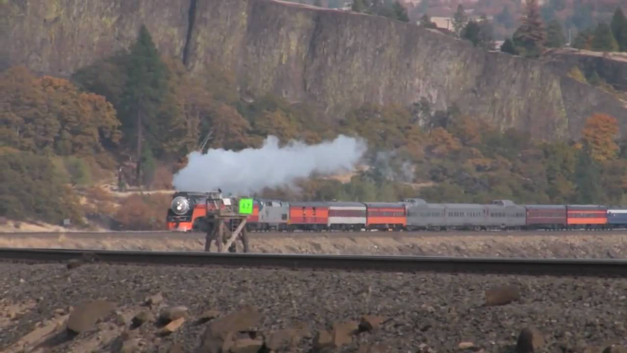 SP 4449s run from Spokane to Portland 10/20/09 Part Two