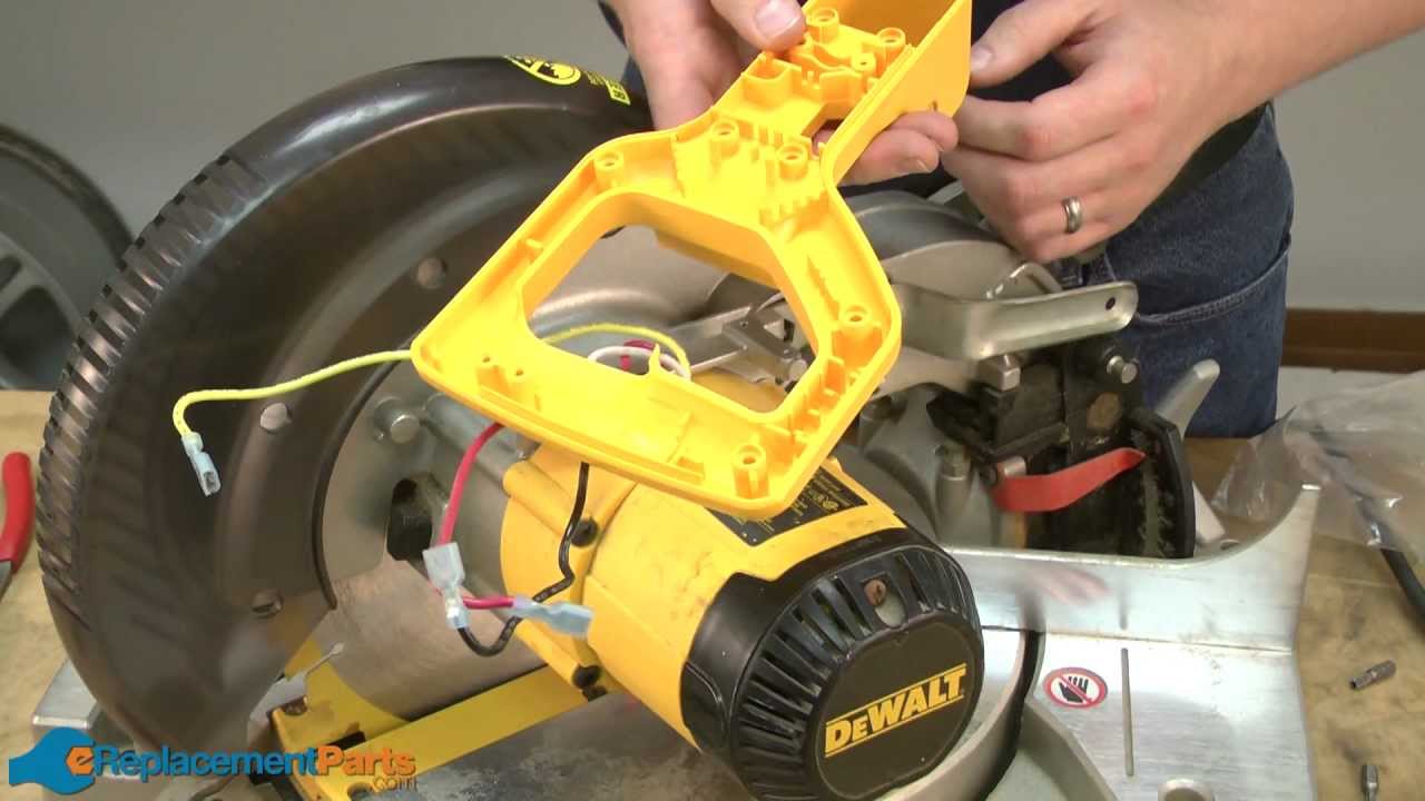 How to Replace the Handle Assembly on a DeWALT DW703 Miter Saw