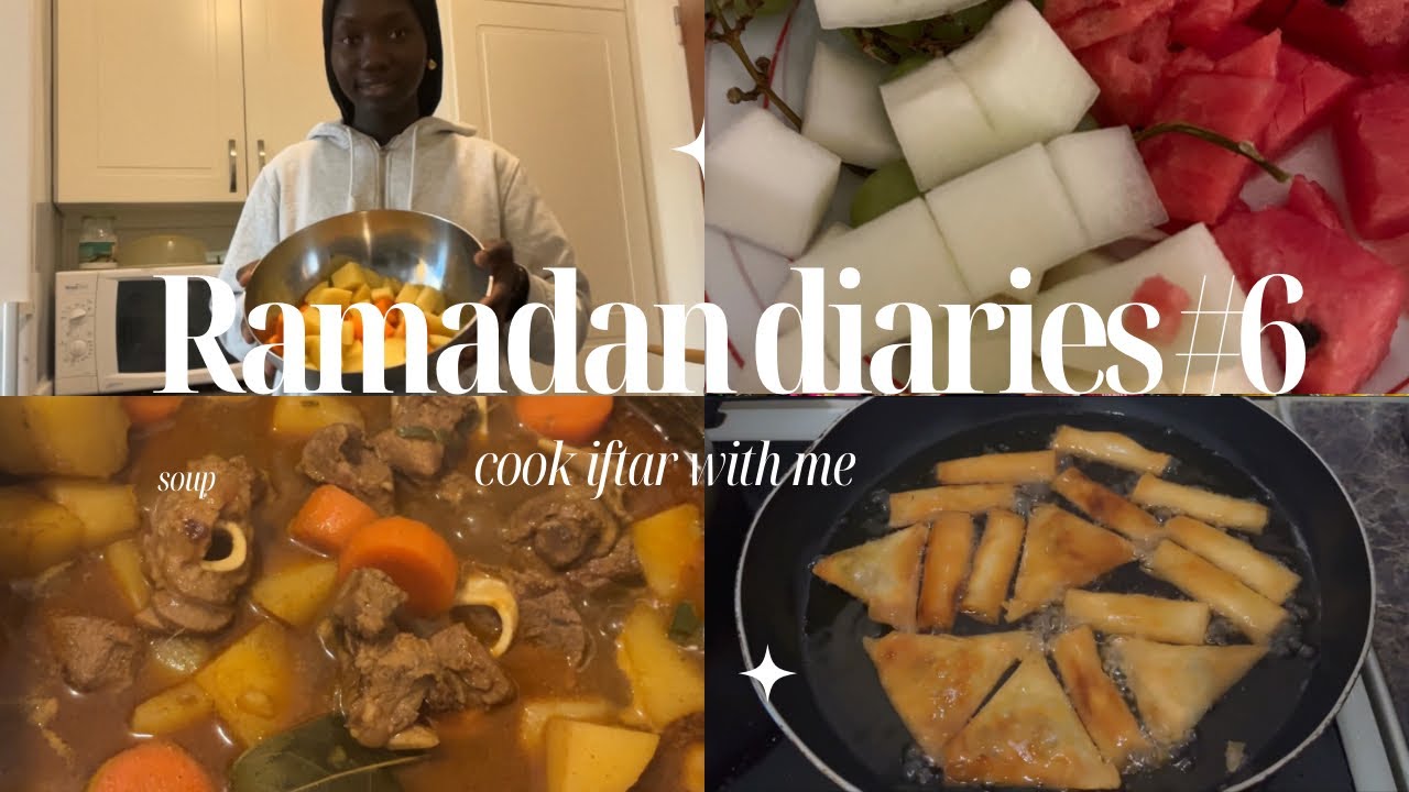 Ramadan diaries #6 | cook iftar with me l