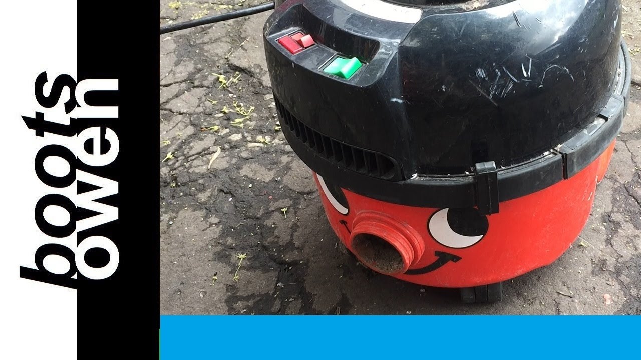 Cleaning a wet Numatic Henry: A rant on repairing stuff and not repairing stuff!