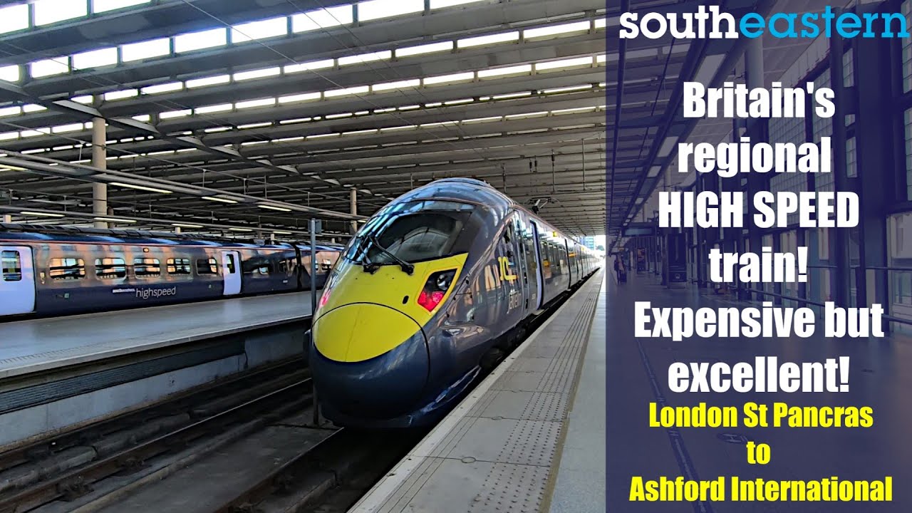 Southeastern's Javelins! Britain's Regional HIGH SPEED Train!