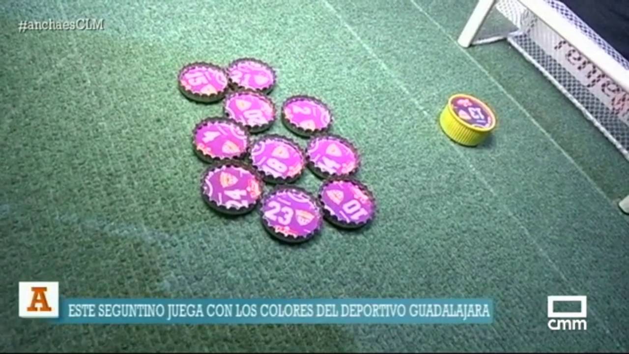 Campe&oacute;n de F&uacute;tbol Chapas. Ancha es Castilla - La Mancha.