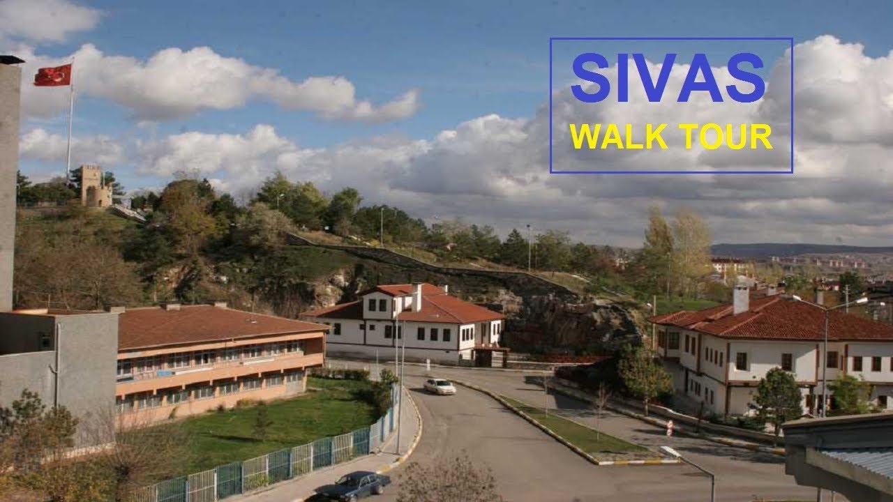 Sivas Istasyon Cd , Bagdat , Kent Meydani , Egri Koprü 🇹🇷