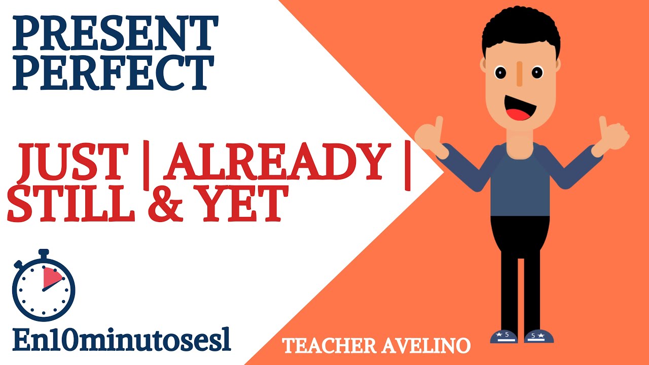 Just, Already, Still & Yet  With The Present Perfect | Never and Ever