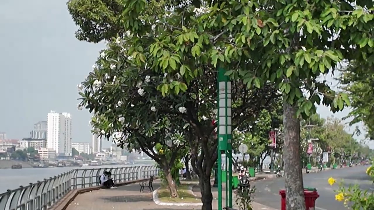 Phnom Penh, Mekong und Tonle Sap vereinen sich