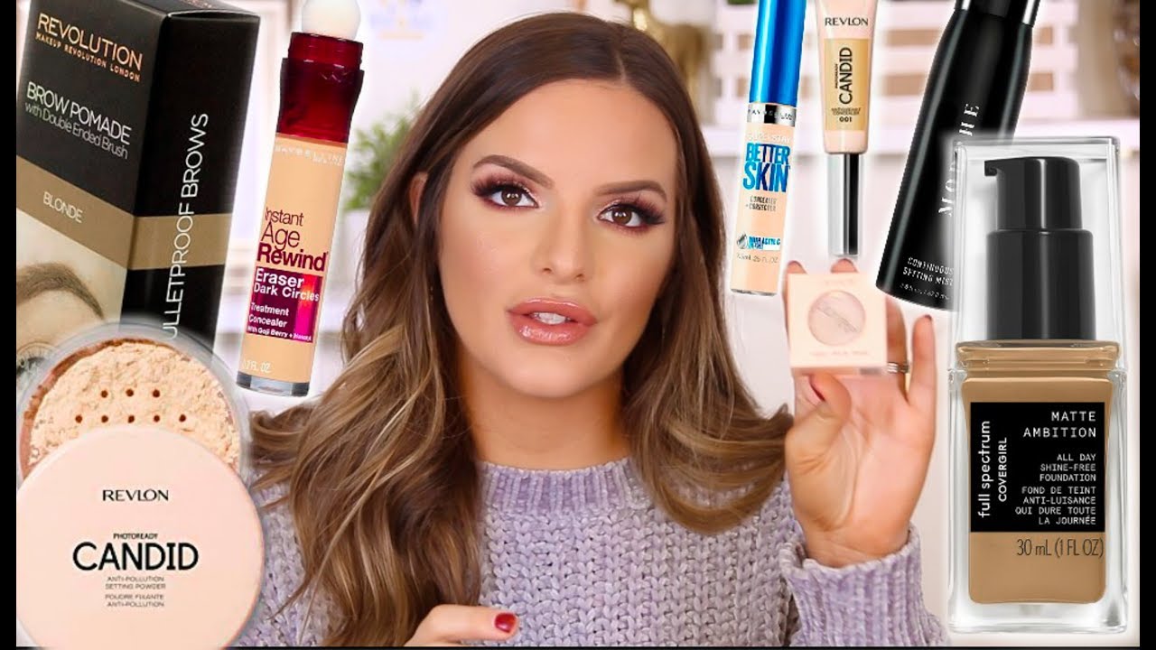 DRUGSTORE MAKEUP STAPLES AND HAUL | Casey Holmes