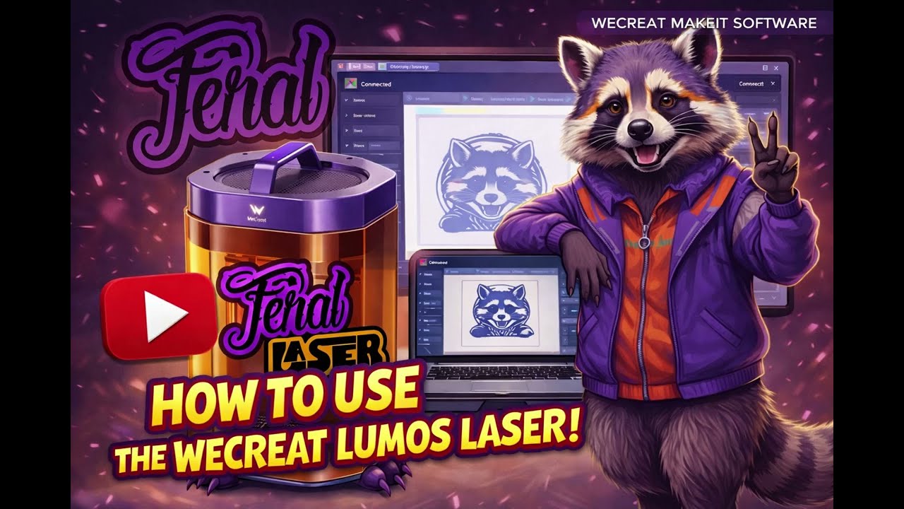 Make 7 items with Wecreat Lumos!