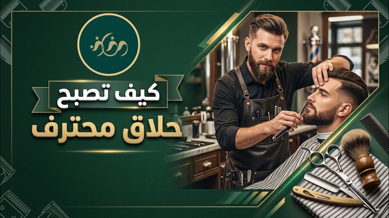 كيف تصبح خبير في الحلاقة الرجالية ؟| ورشة حصرية