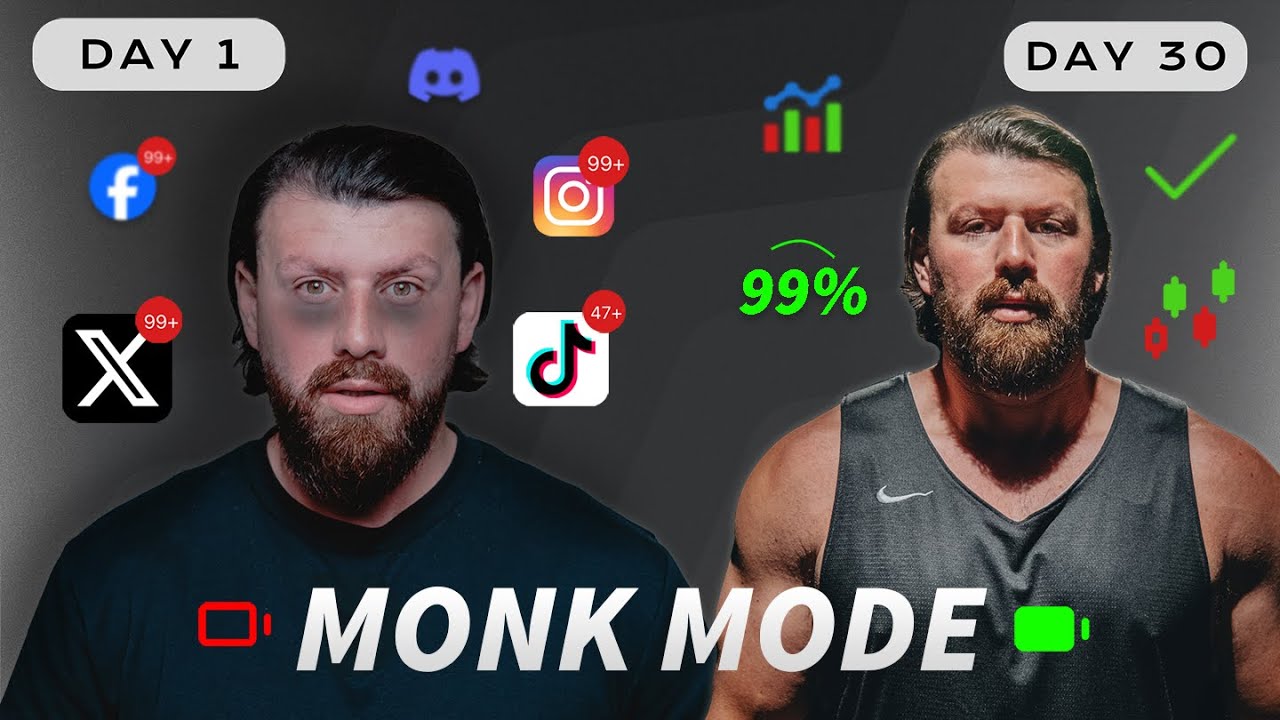 My Top 3 Habits to Reach Peak Performance | Monk Mode Month