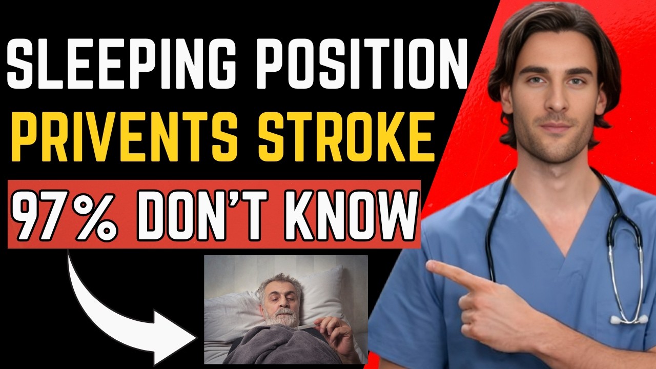 Sleeping in this position helps the heart, prevents strokes and thrombosis, and few people know this
