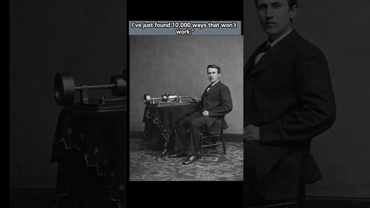 Thomas Edison's Famous Quotes
