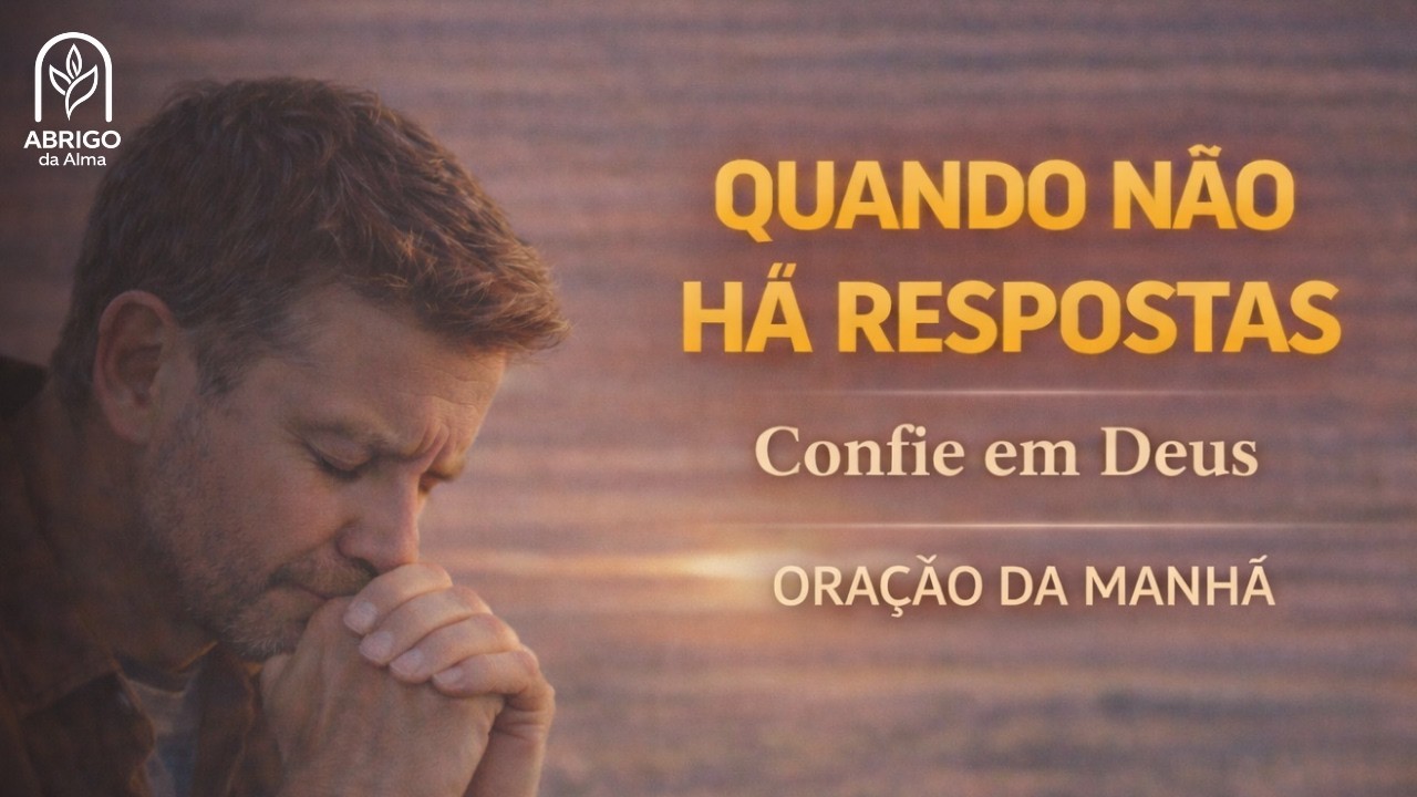ENTREGUE SUAS CARGAS A JESUS AGORA! Oração Poderosa Para Começar Seu Dia em Paz | Oração da manhã
