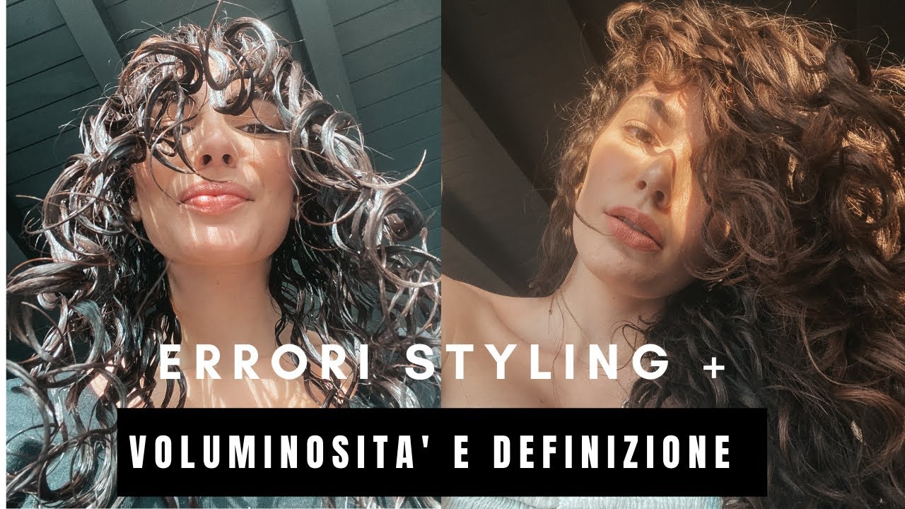 ERRORI DA EVITARE NELLO STYLING DEI CAPELLI RICCI + SUGGERIMENTI PER AVERE VOLUME E DEFINIZIONE