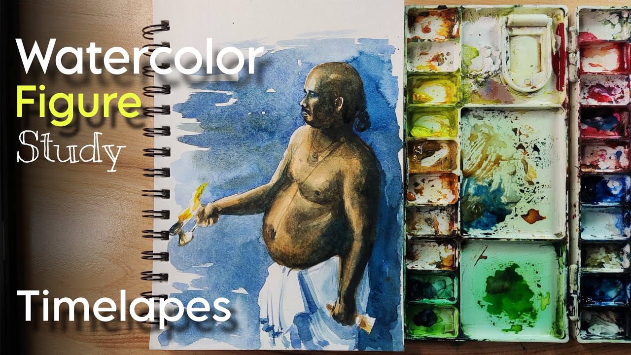 Watercolor Practice (Timelapes) @Sanjayshaharts 