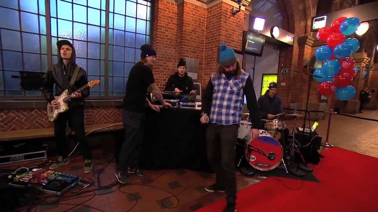 JONNY HEFTY & JØDEN - Morgenfed (live Go' Morgen DK) ft. De Fede Drenge & DJ Static