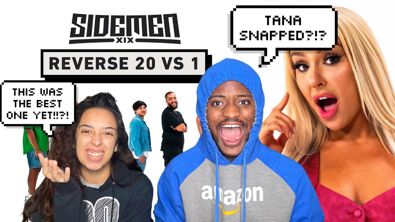 SIDEMEN REVERSE 20 VS 1: TANA MONGEAU EDITION | RAE & JAE