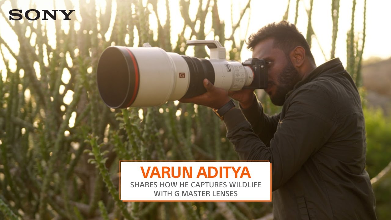 Varun Aditya shares how he captures wildlife with G Master lenses