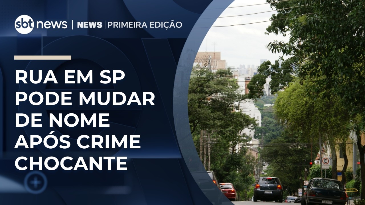 Câmara de SP aprova mudança de nome de rua ligada a feminicídio histórico | #NewsPrimeiraEdição