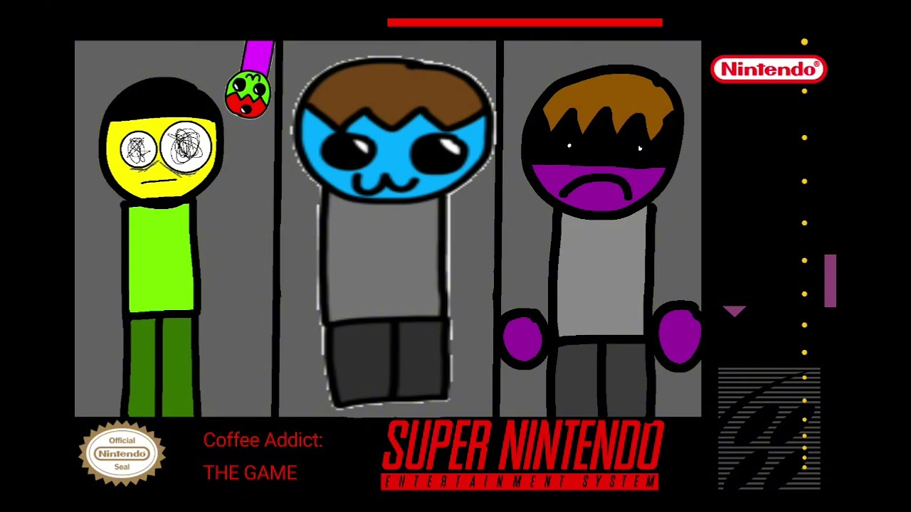 "Coffee Addicts Theme" Coffee Addict THE GAME Ost: By fnfguy13