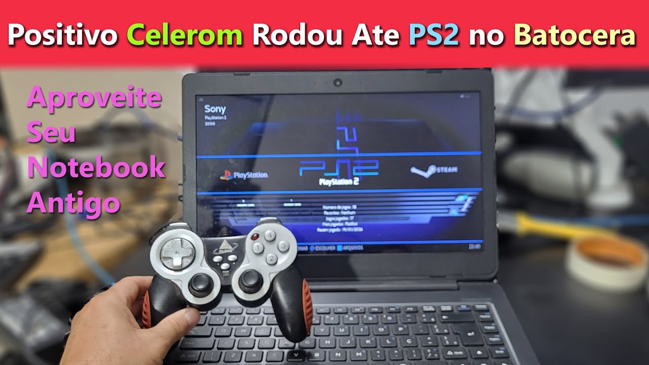 Notebook Positivo Stilo Xc3620 Veja se Funciona Bem Com Batocera.