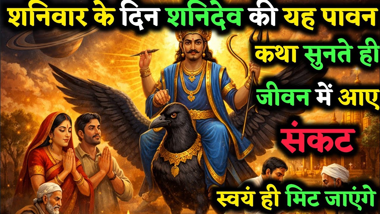 शनिवार को शनिदेव की यह कथा सुन ली तो जीवन के सारे कष्ट स्वयं नष्ट हो जाते हैं | Shani Pradosh Kath