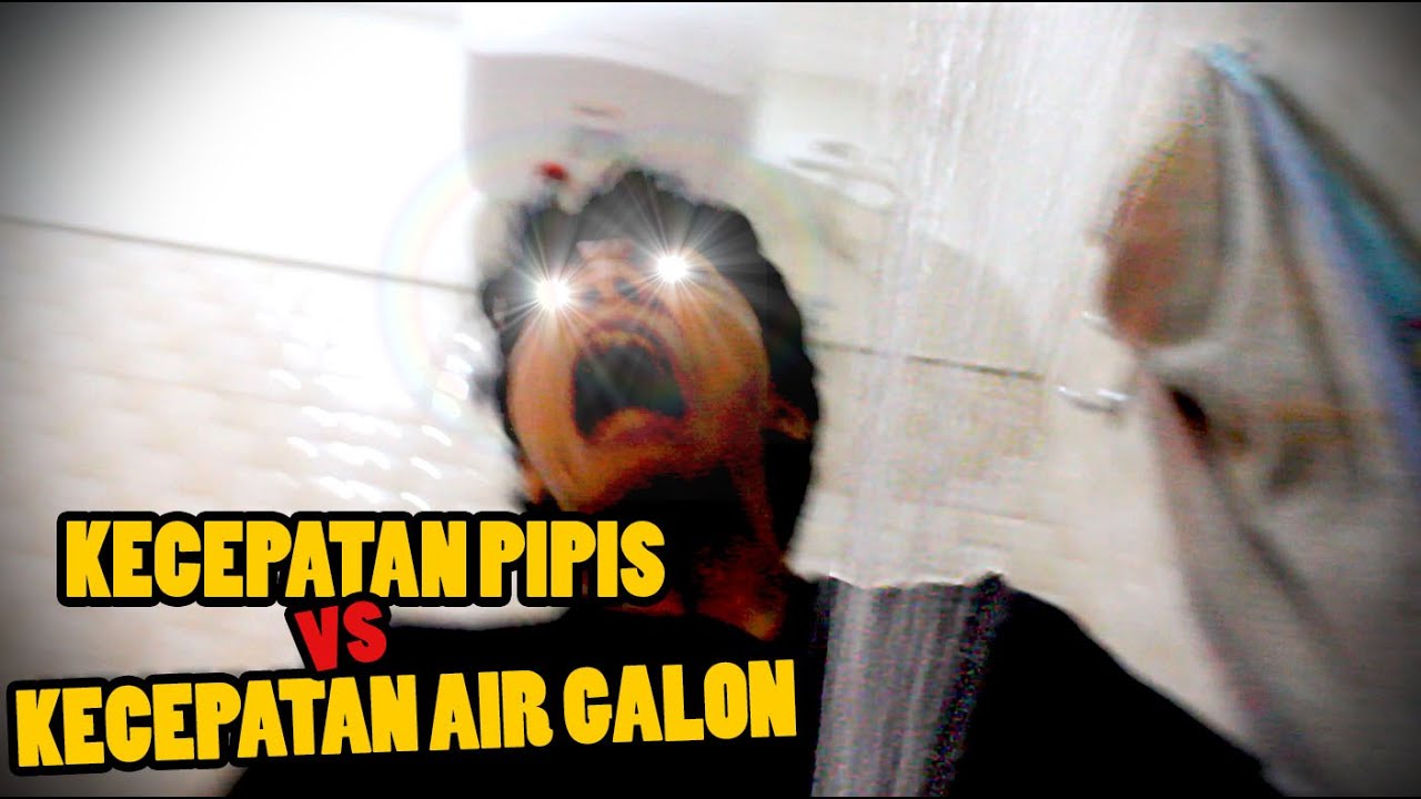 AMBIL MINUM SAMBIL PIPIS
